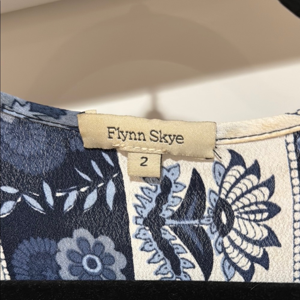 Flynn Sky Patterned Romper - image 2